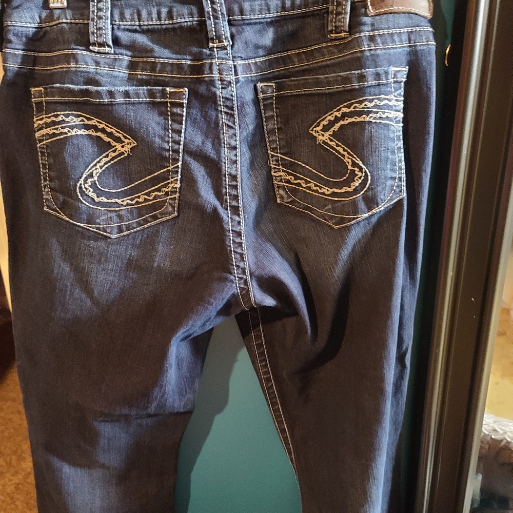 Silver jeans